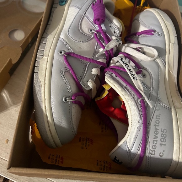Nike Dunk Low Off whites - Picture 1 of 7